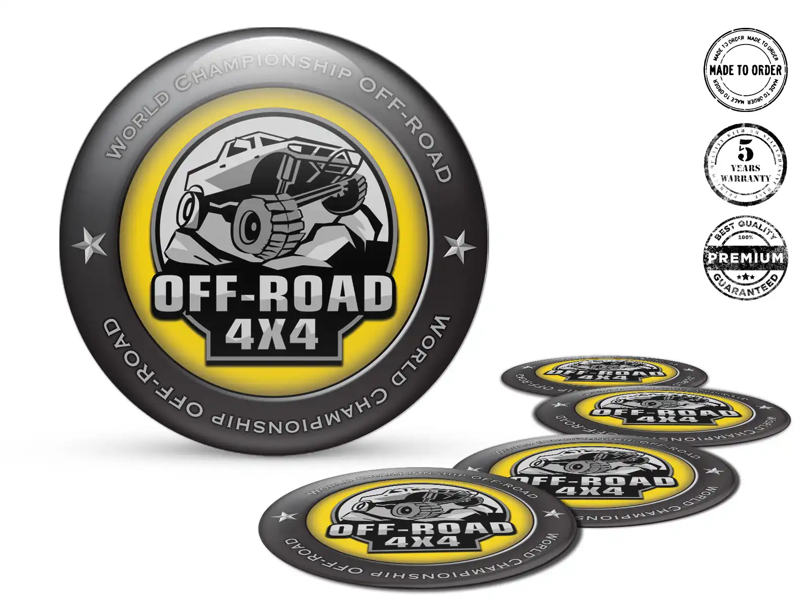 Custom dome stickers Premium Style High-End Dome
